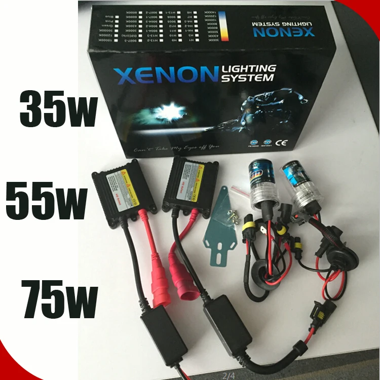 A1 XENON HID H3 HID Kit 35W DC Digital Ballast Fog Light Bulbs 3K