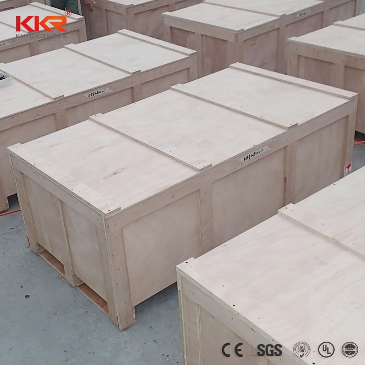 Kingkonree Wholesale Prices CUPC Artificial Stone Acrylic Freestanding Bath Tub Bathtub