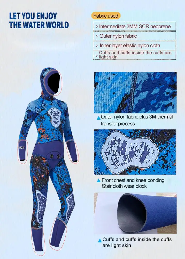 3 мм коммерческий взрослый гидрокостюм неопреновый пара 2 штуки гидрокостюм для плавания дайвинга