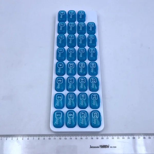 Дорожный 31 день, еженедельный ежемесячный органайзер для таблеток