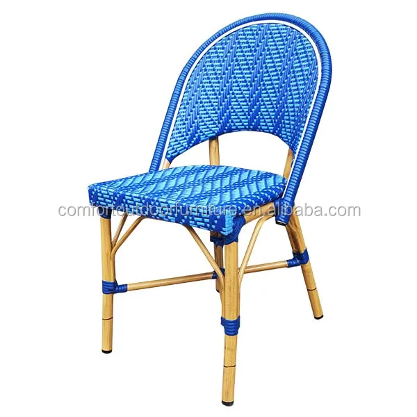 Aluminum Frame Wicker Weaving Bistro Chair Buy Bistro Chair Aluminum