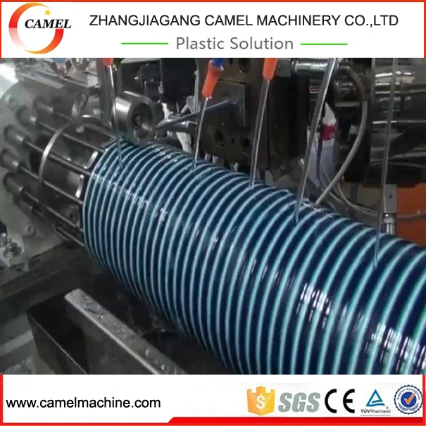Spiral Hose Extrusion Line PVC Flexible Hose Making Machine