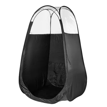 Black Spray Tanning Tent with Carry Bag