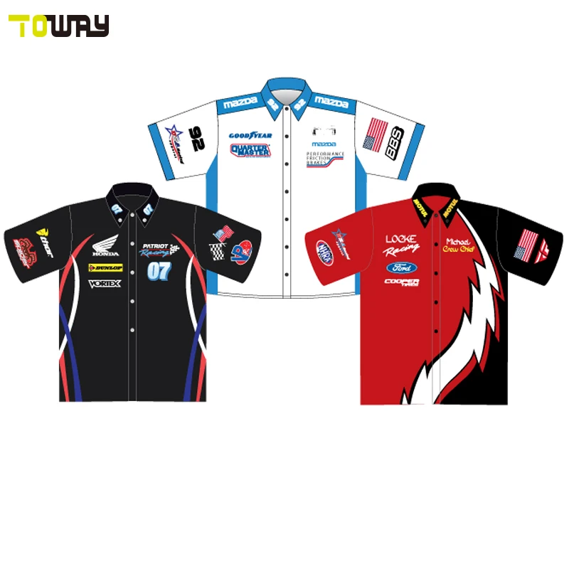 design your own short sleeve sublimation motocross jerseys