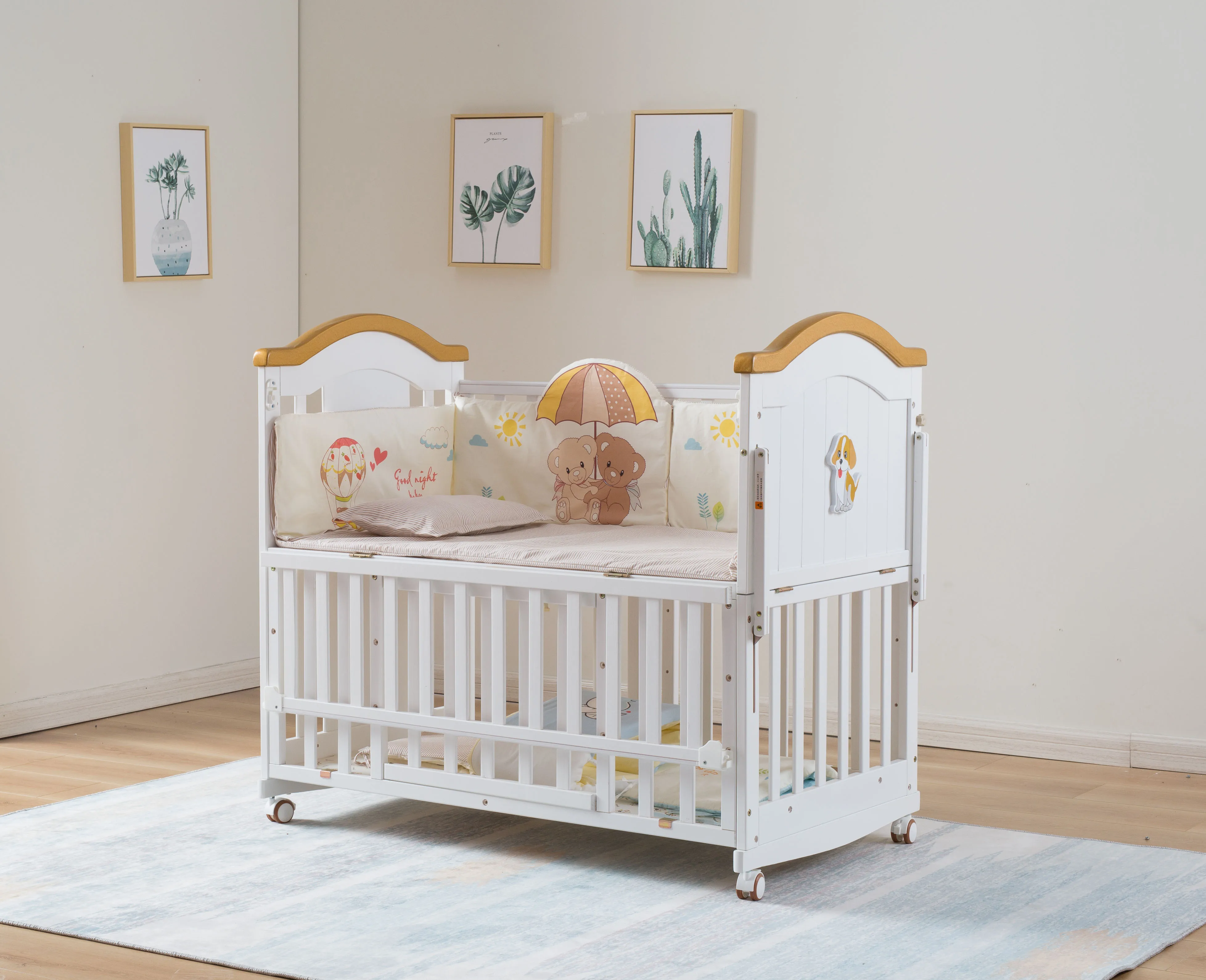 attachable baby cot