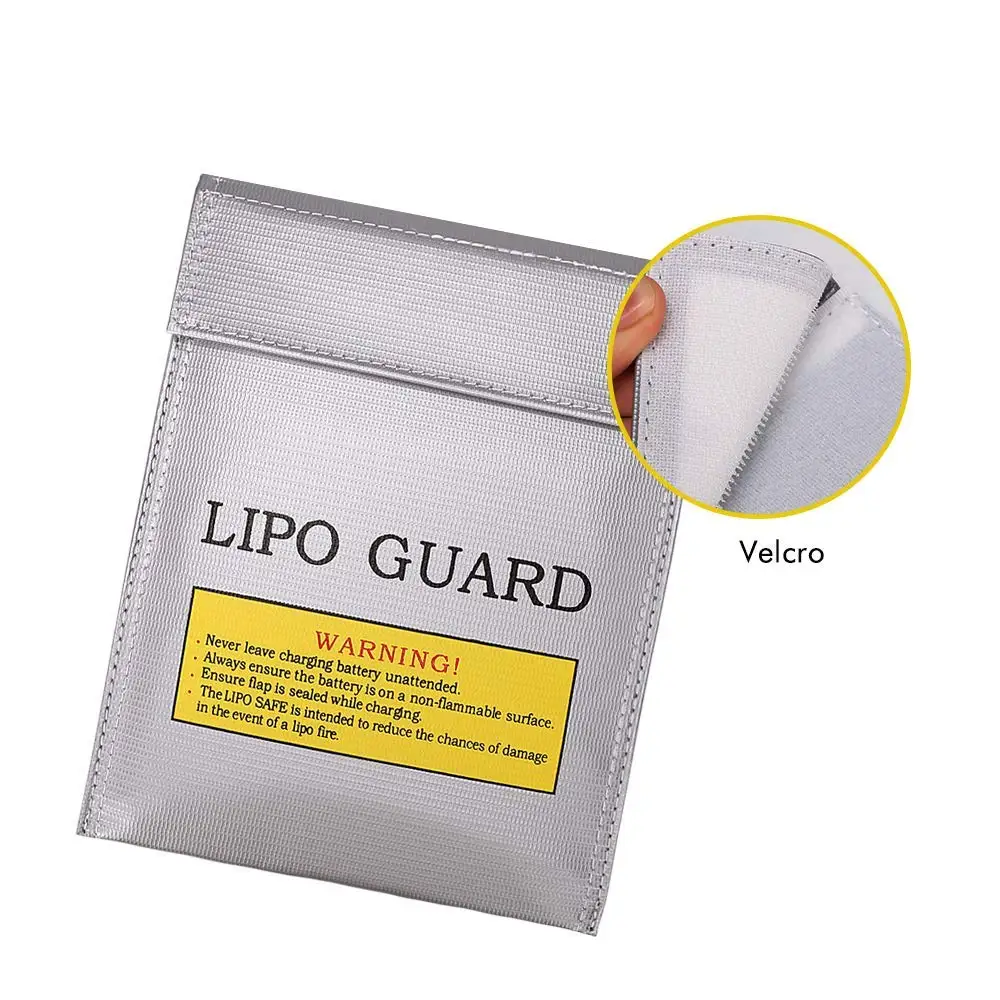 Lipo Bag Fireproof battery bag ideal for charging fire resistant Lipo  batteries (Size 185 x 75 x 60 cm)