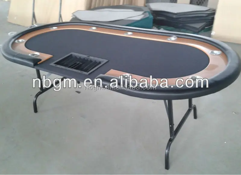 84-дюймовый складной на железной ноге суконный покерный стол с тепла сублимации изготовленная заказ Печать
