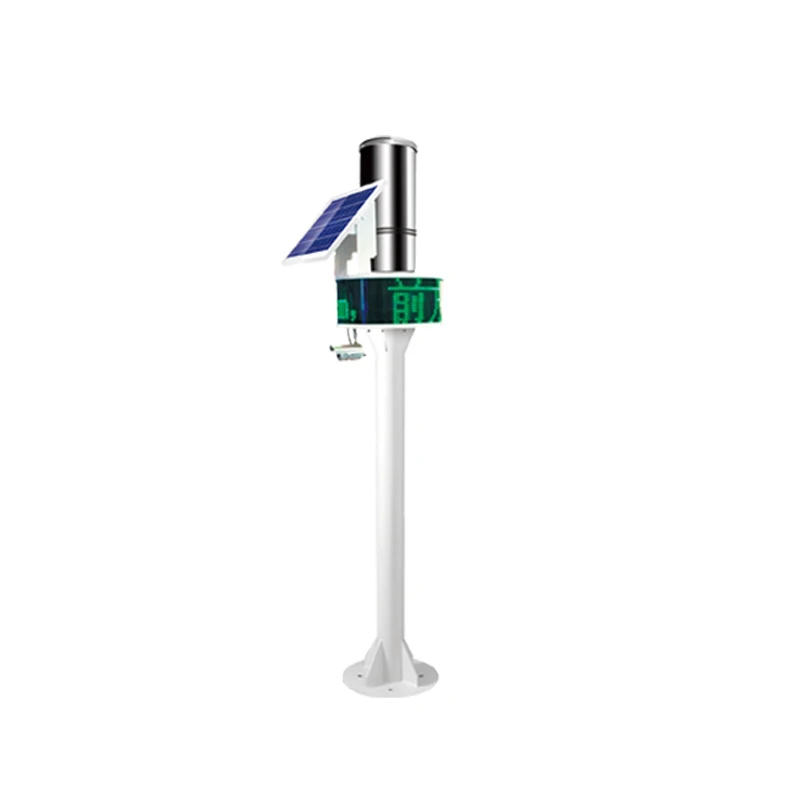 Tipping Bucket Rain Gauge with Solar Panel Power Supply System