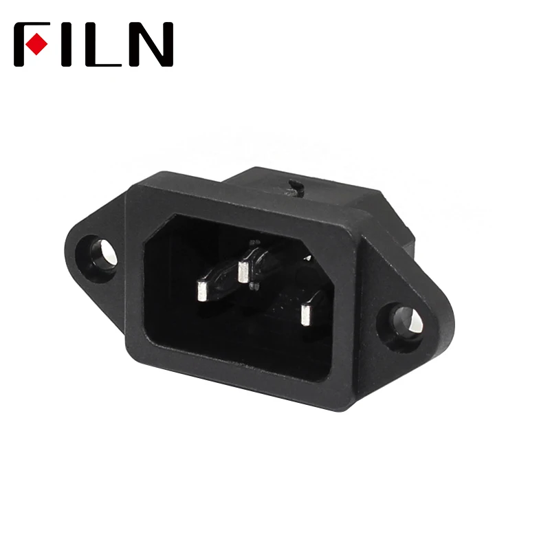 uxcell AC 110-250V 10A Male IEC320 C20 Power Socket Adapter Receptacle Connector 