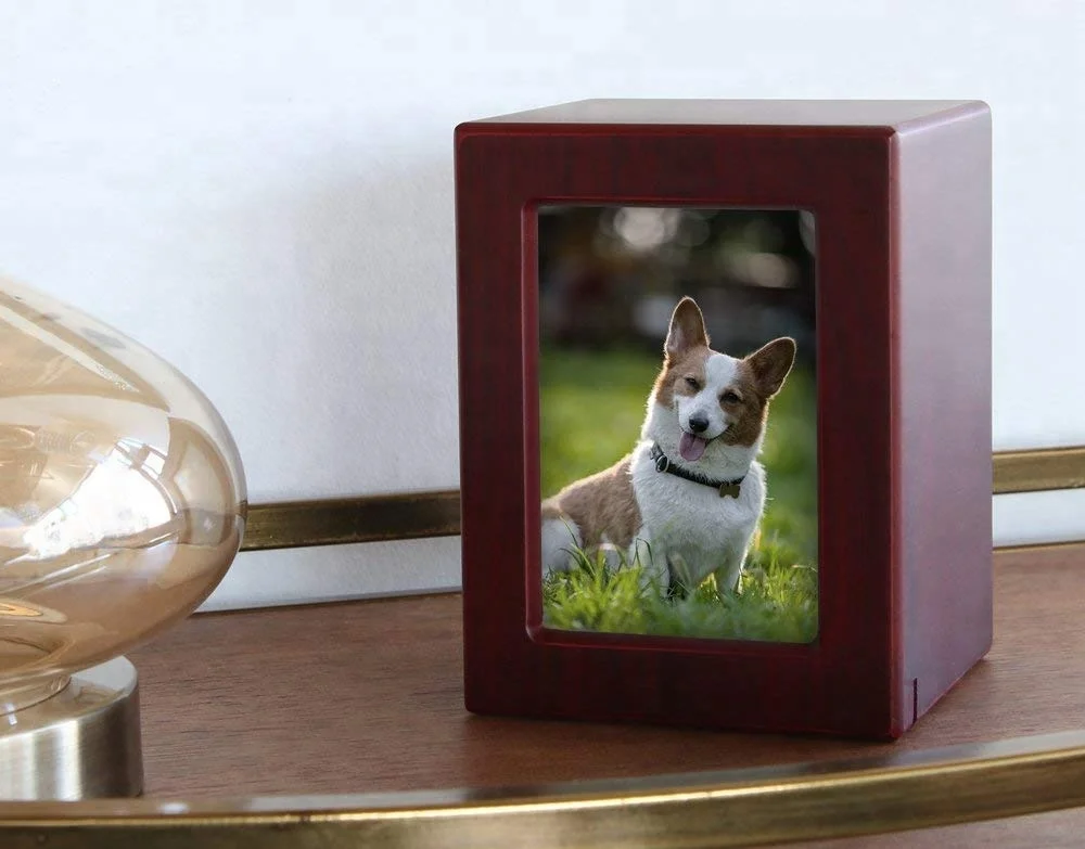 Pet Memorials MDF Pet Photo Cremation Urn