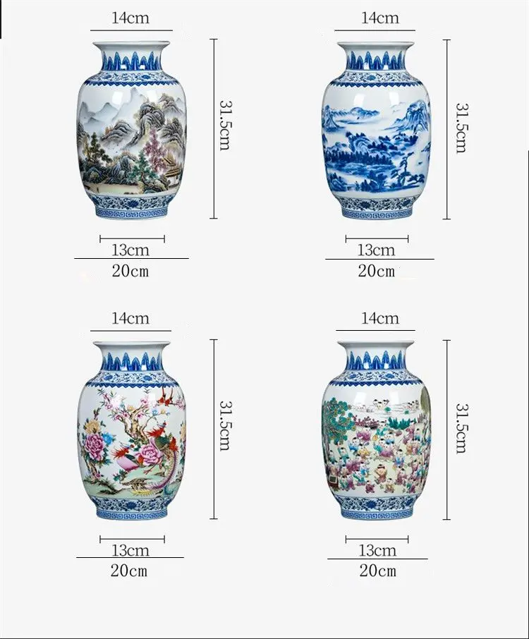 百人の遊ぶ子供たちのデザインが施されたアンティークの明時代の複製