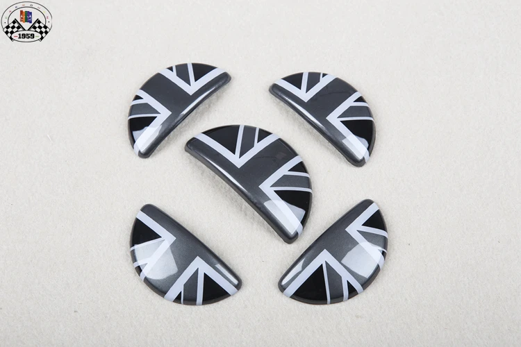 4x Gloss Carbon Fiber Door Handle Cover Set For MINI R60 Countryman 2011-2016 Cooper S