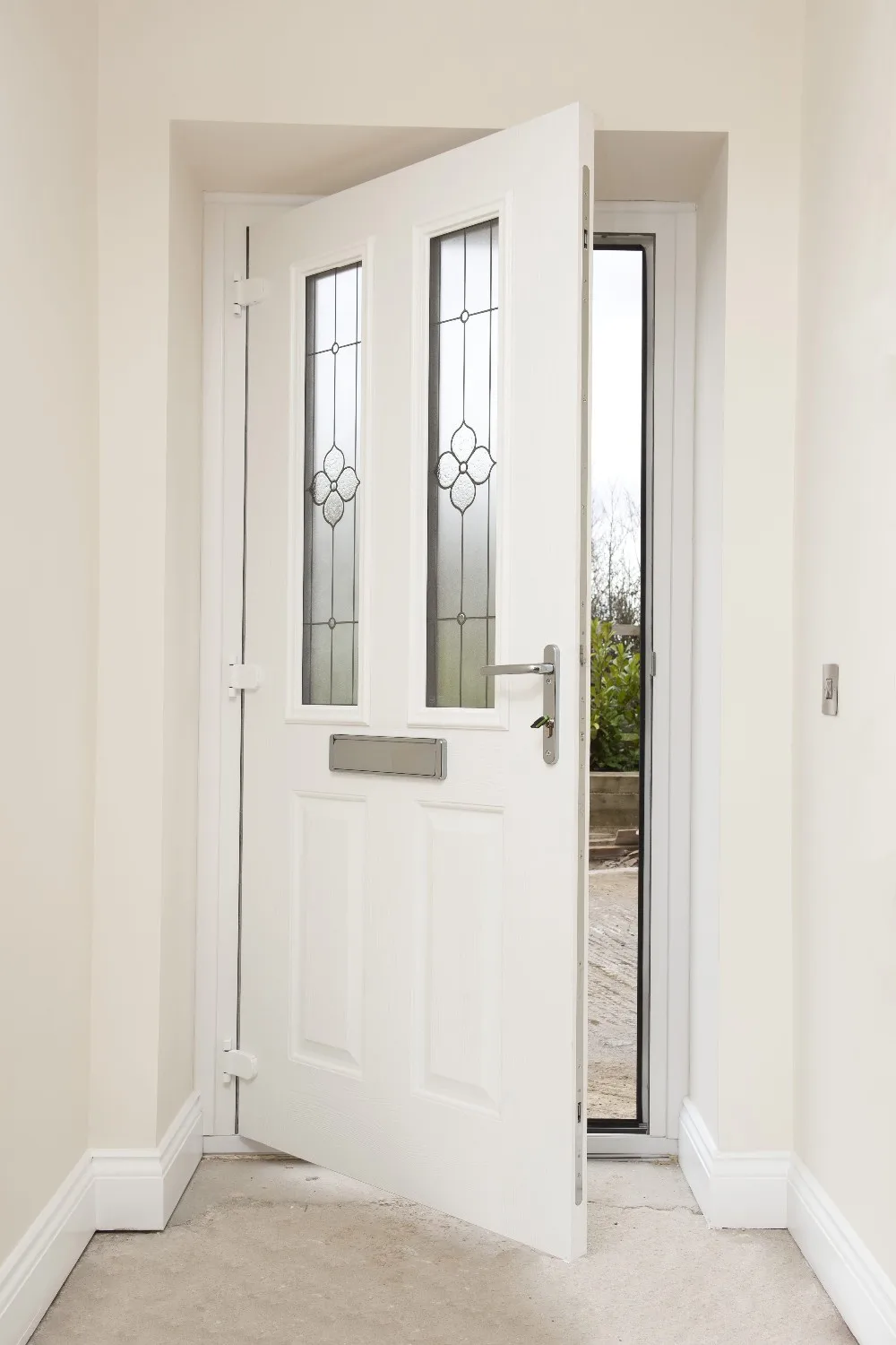 Modern Design Soundproof Design Upvc Door Pvc Swing Interior Mdf Wood Door