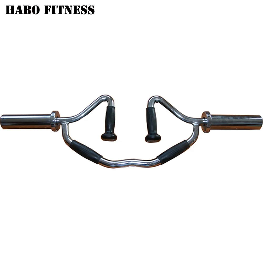 OP Split Sleeve Tri-Trap Bar Barbell with Rubber Grips (30mm)