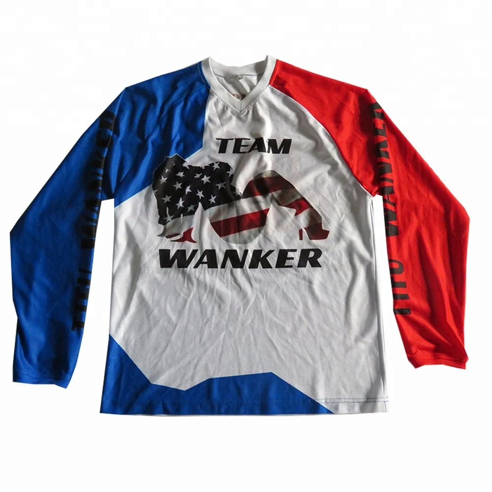 OEM футболка с длинным рукавом и V-образным вырезом желтые мотоциклетные Трикотажные изделия сублимированная рубашка moto