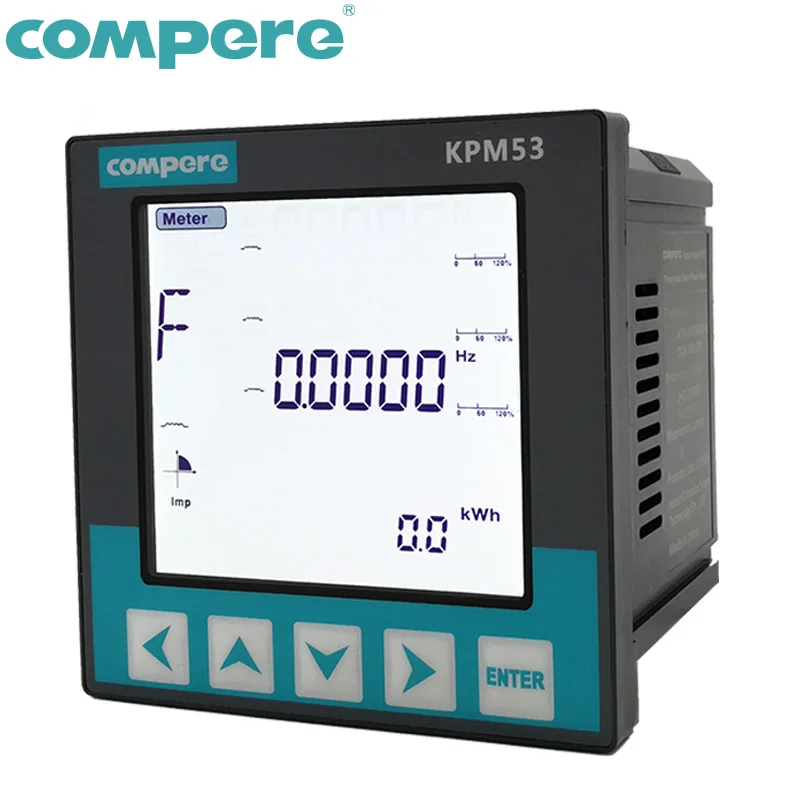 3 Phase RS485 Programmable Power Quality Analyzer Digital Monitoring Electric Energy Power Meter