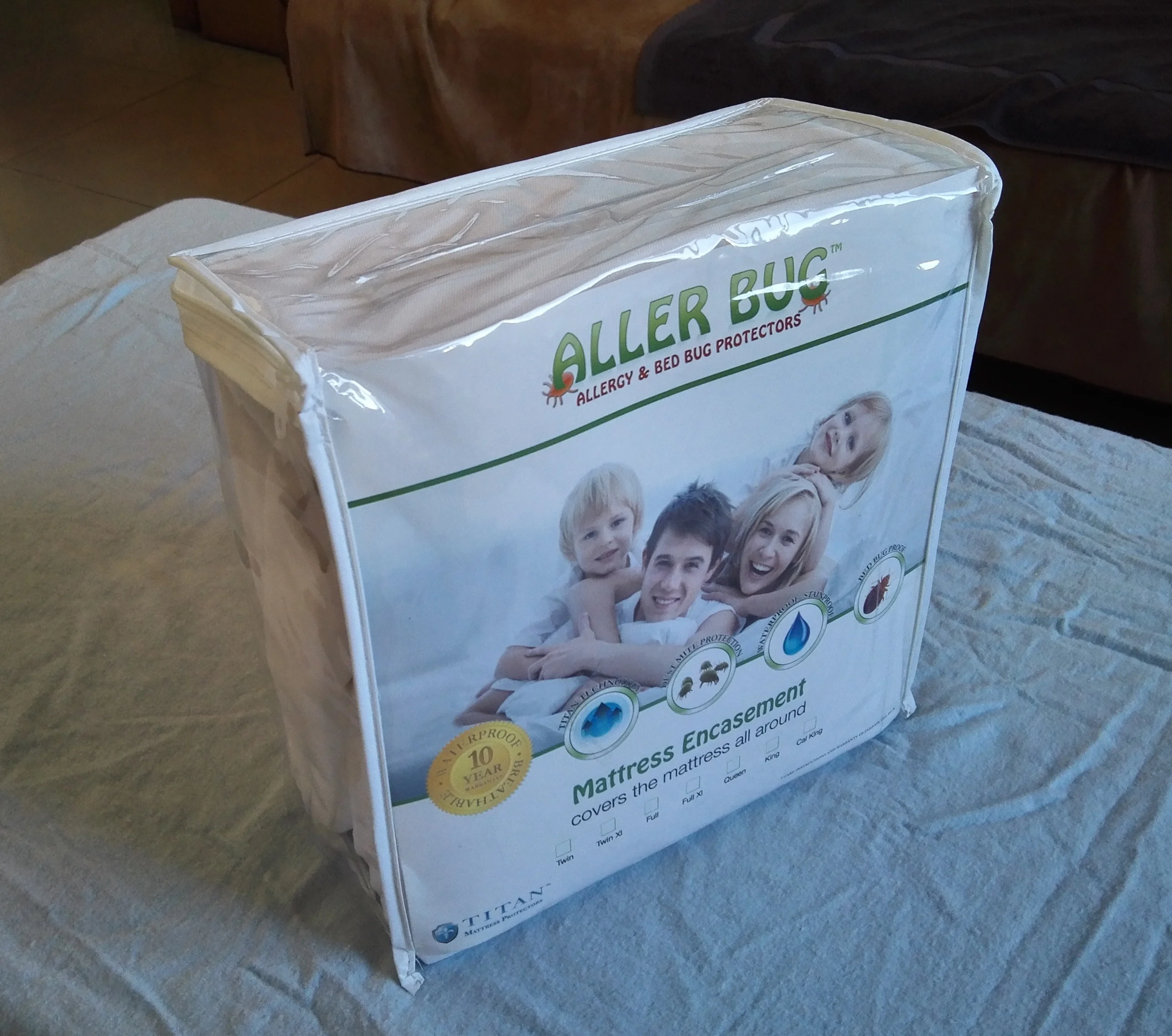 Waterproof Fabric Saferest Breathable Terry Cotton Fitted Quilted Hotel