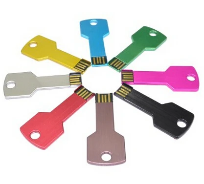 Самый дешевый USB флеш-накопитель в виде ключа с индивидуальным логотипом оптом 1 ГБ, 16 ГБ, 32 ГБ