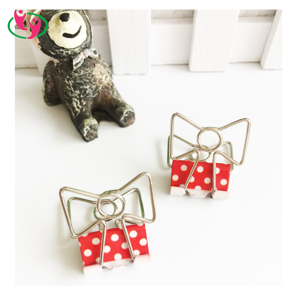 
 Новинка, зажимы для связывания в форме галстука-бабочки с принтом логотипа  