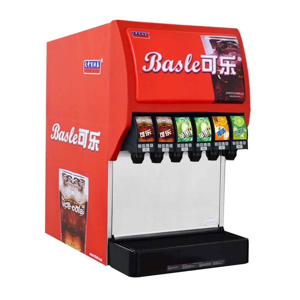 Automatische Softdrink Koks Getränke Maschine Cola Spender Soda Spender  Kohlensäure Getränke Maschine