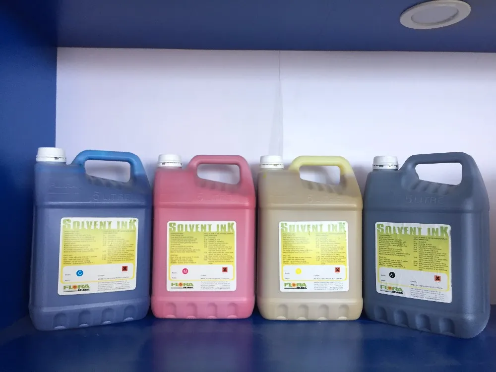 Flora Solvent Printer Spectra Polaris 15pl Inkjet Ink for Sale