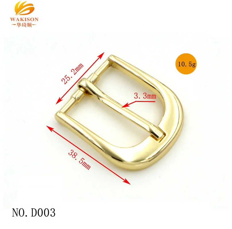 
Factory direct supply various type bag belt metal pin buckle 