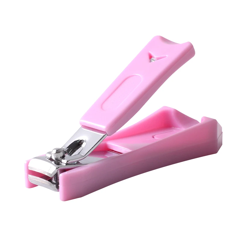 Plastic Nail Clippers Professional Stainless Steel Finger and Toenail Clipper With Hole
