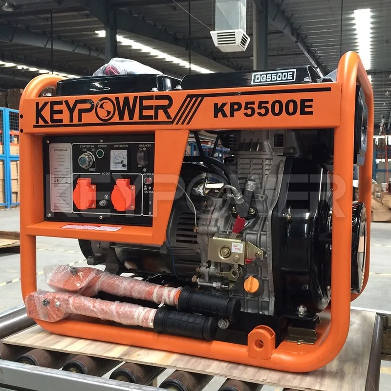 KEYPOWER Mobile Gasoline Generators 5 kw for Home Use to Thailand