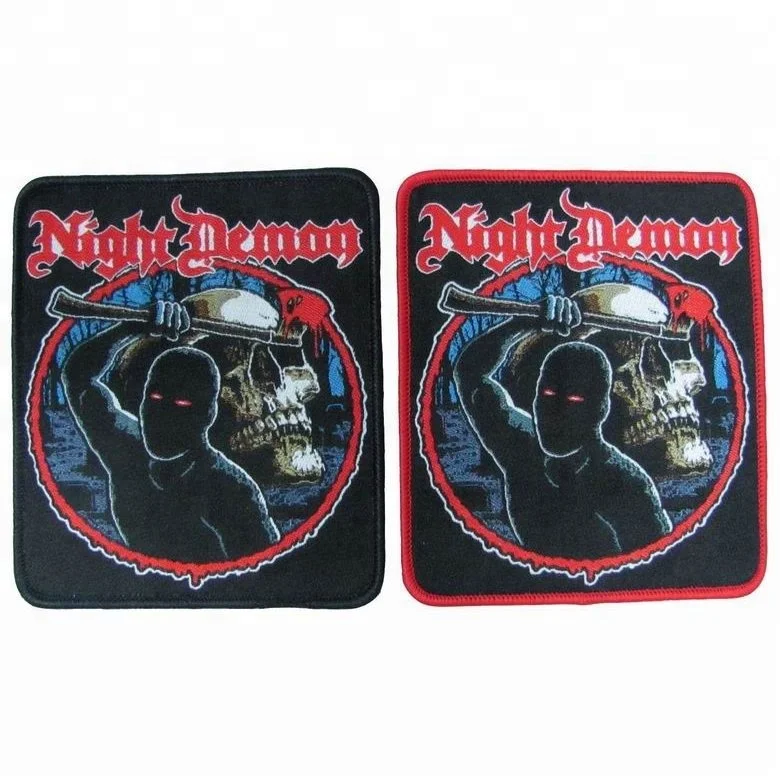 High Quality Bulk Cheap Embroidered Custom Woven Patch