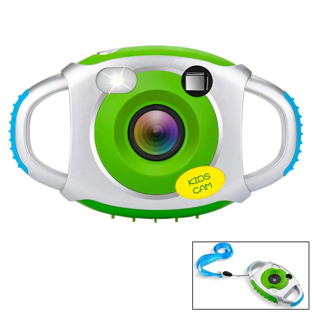Kids Camera Vital Cam Kids Digital Video Camera With Soft Silicone Protecti...
