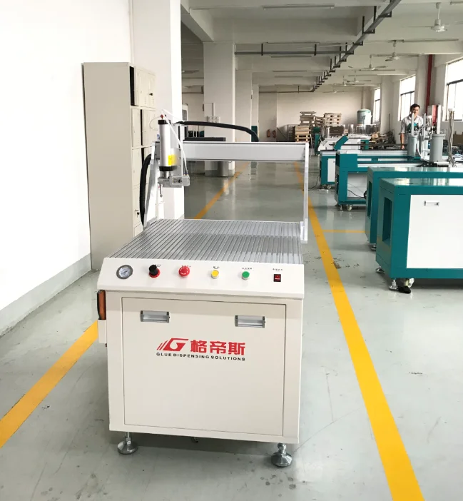 Automatic Silicone Glue Applicator Dispensing Machine for Flood Light Outdoor Lights Industrial Equipment