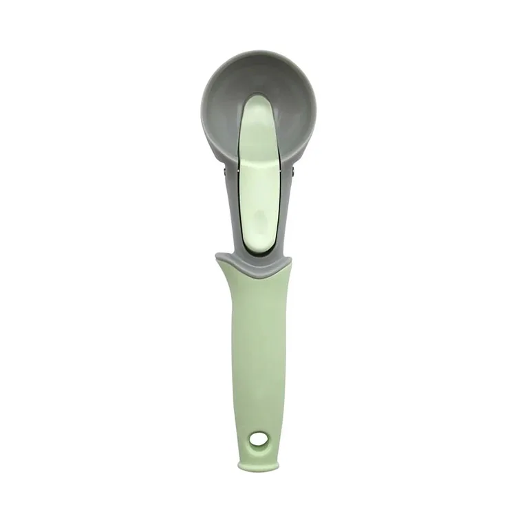 Plastic Ice Cream Spoon Fruit Dig Bombable Handle Digging Ball Ice Cream Scoop