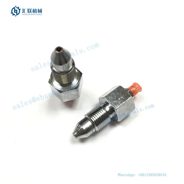 R200 R55 R160-7 R80 R150-7 R150-9 R180 R210LC R305 E181-2013 Excavator Track Adjuster Fitting Grease Valve
