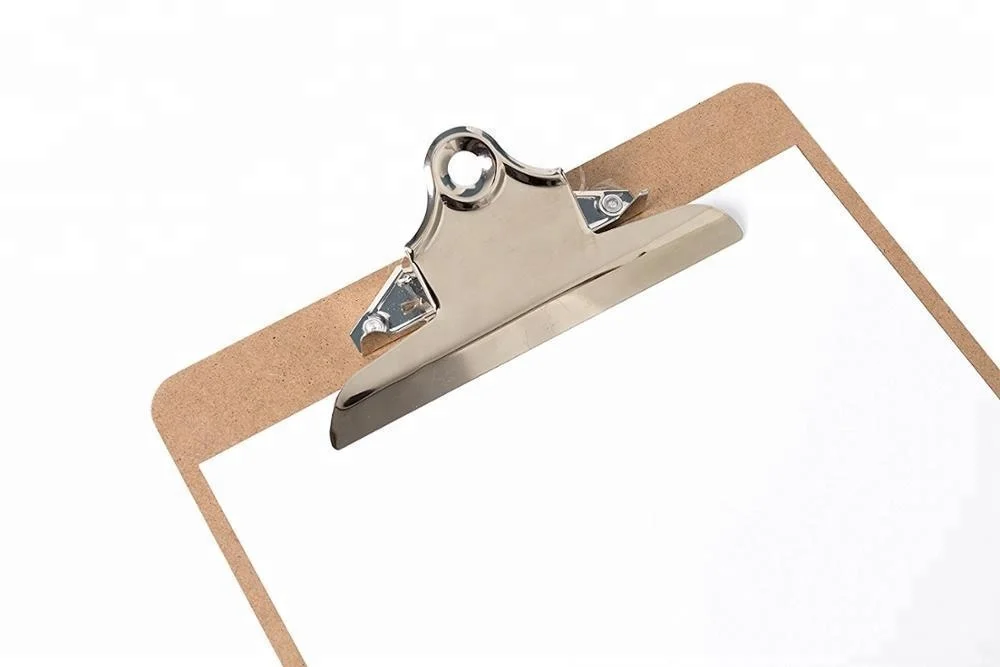 Горячая продажа высокое качество дешевые индивидуальные A4 деревянный буфер обмена для офиса/школы