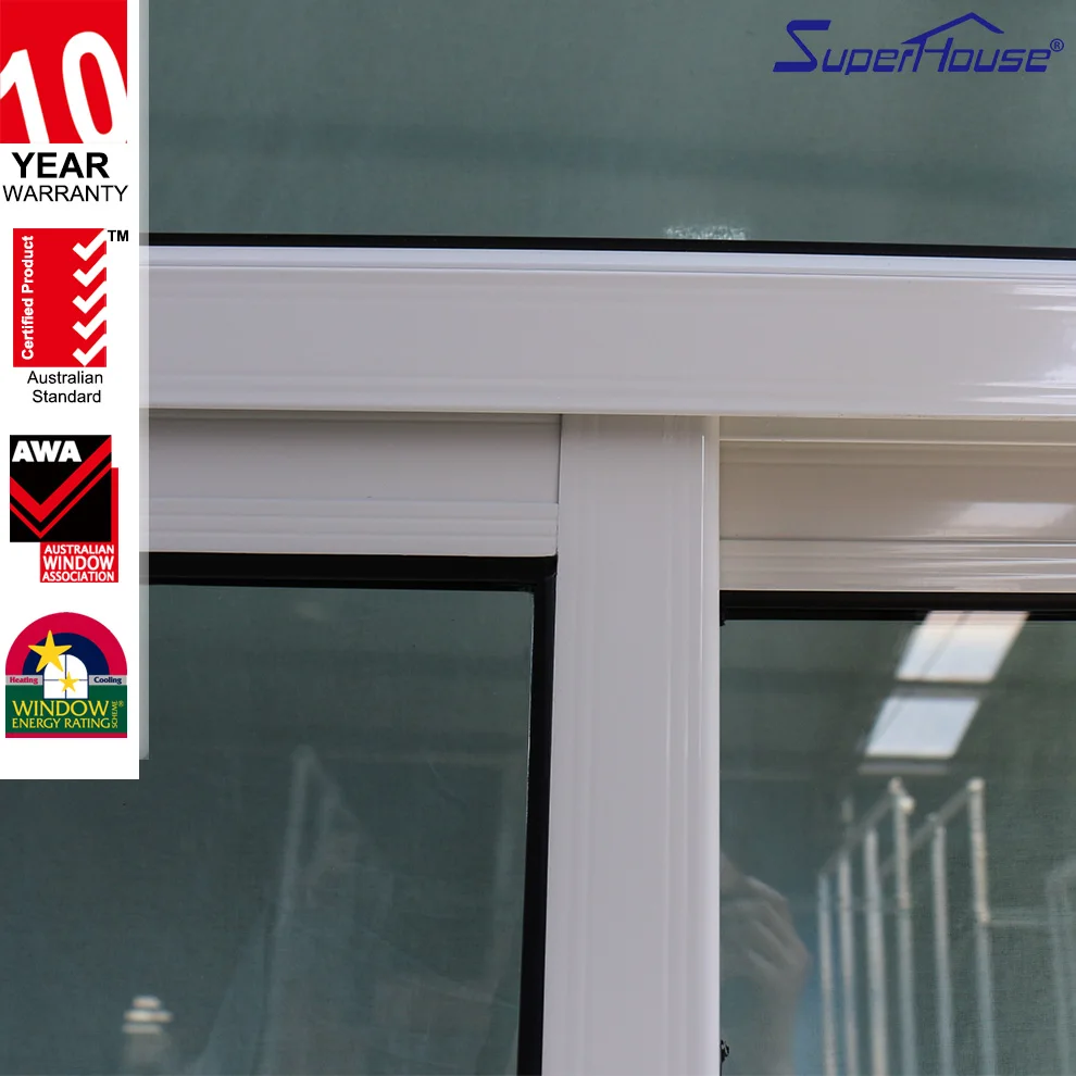 USA Standard double glass window aluminium sliding window