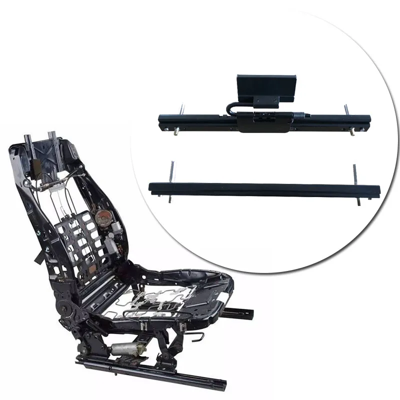 Car Seat Front and Rear Moving Slide Seat Double Lock Extended Rail