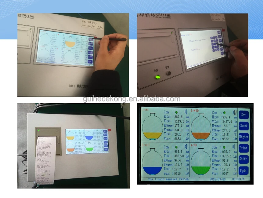 An Electronic Device That Measures Liquid Level and Calculates Volume in an Underground Storage tank