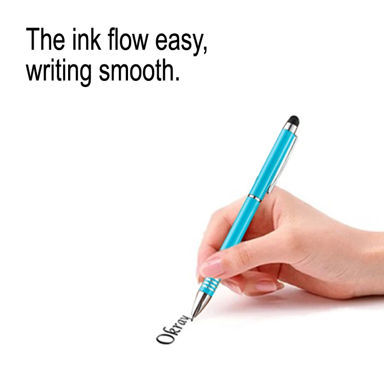 Rubber Tip Touch Screen Pen Active Stylus for Smartphone Tablet