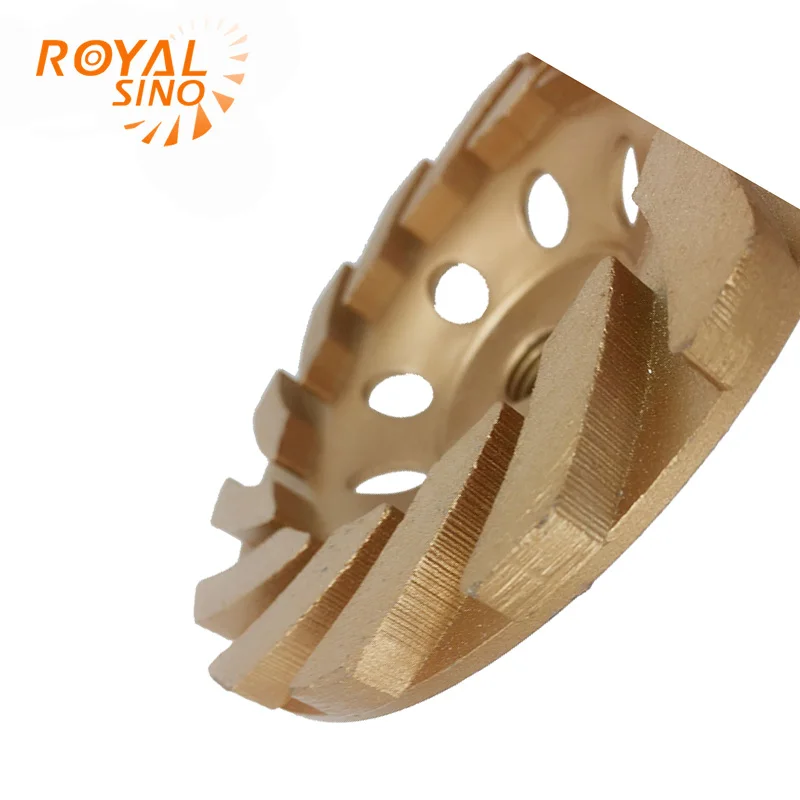 Усовершенствованный сварной Сегментированный алмазный шлифовальный круг Royal