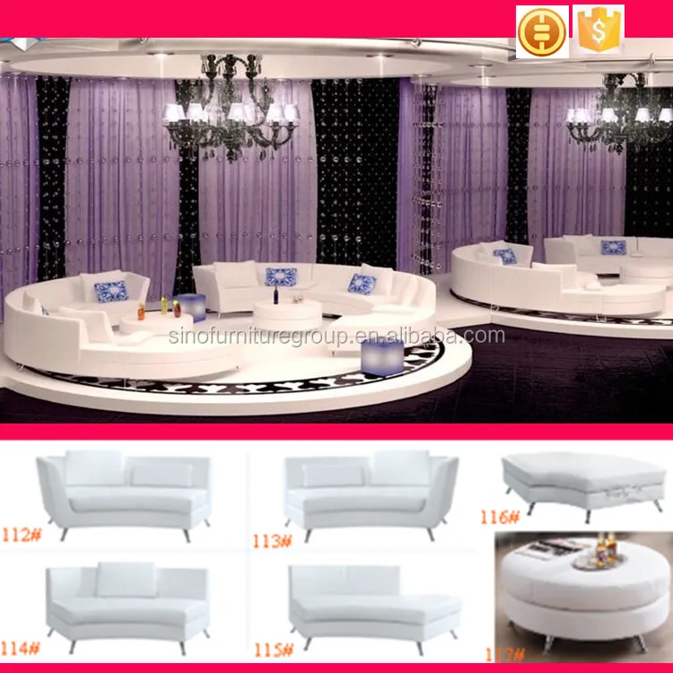 Multi Big Round Sectional Sofa