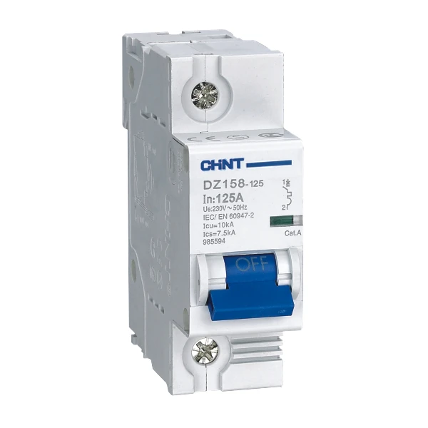 CHINT High Current MCB Dz158-125 Range 1 Pole 63a Circuit Breaker 10ka for sale online