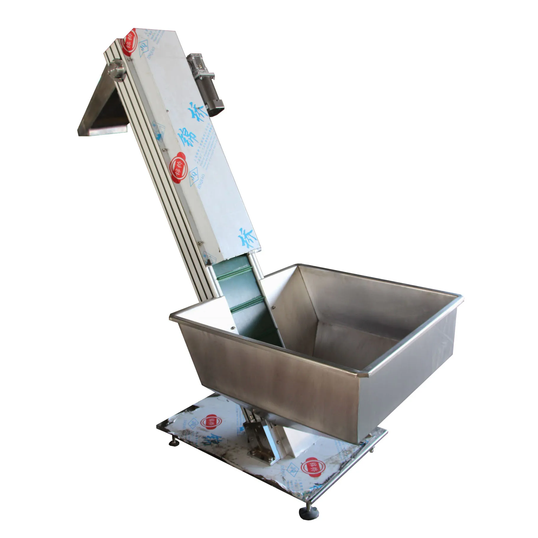 Pulver Granulat Mais Dnger Mehl Zucker Schrgfrderband/  Frderband-Zufhrgert