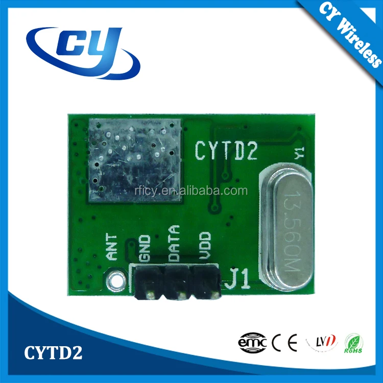 CYTD2 315 - 433 МГц ASK модуль радиочастотного передатчика на большие