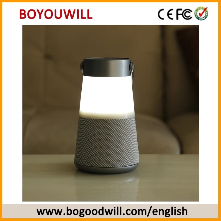 Led Light Waterproof Speaker with Camping Lantern