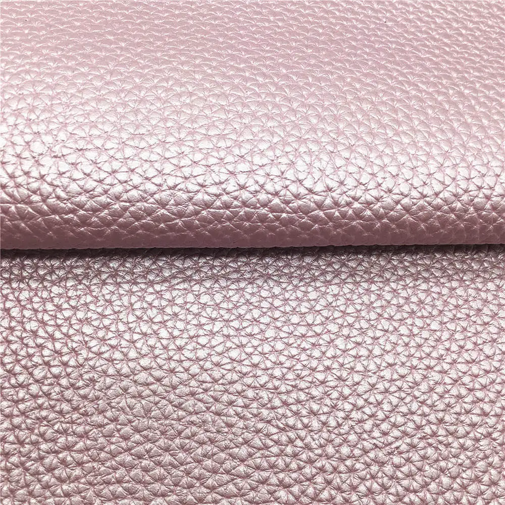 Embossing Wrapping Paper Roll Lychee Leather Grain Rosegold
