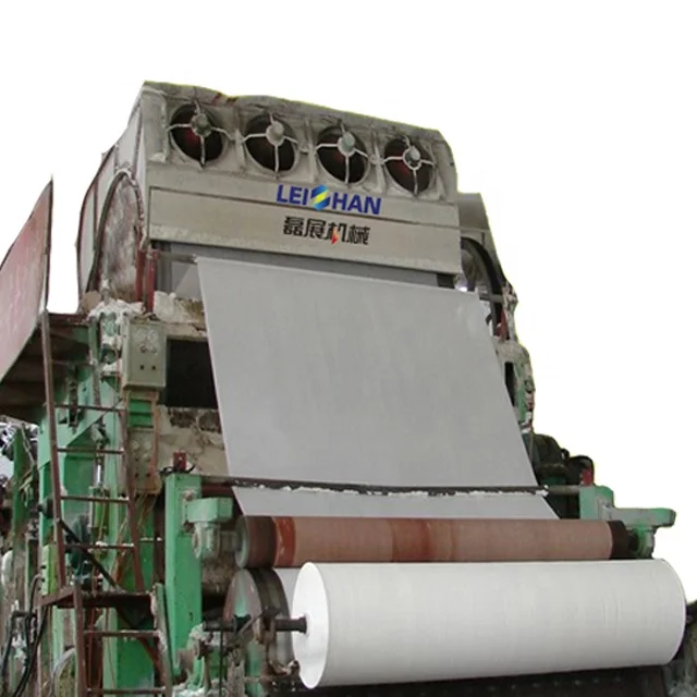 Waste Paper Recycling Machine Production Line Toilet Tissue Paper Making Machine