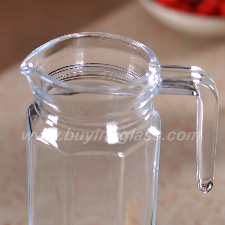 0.5l cheap fridge glass juice pitcher