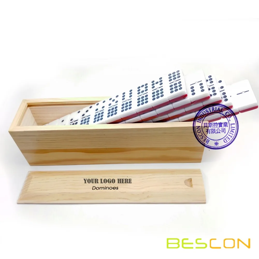 Высококачественный набор домино Jumbo Double 9