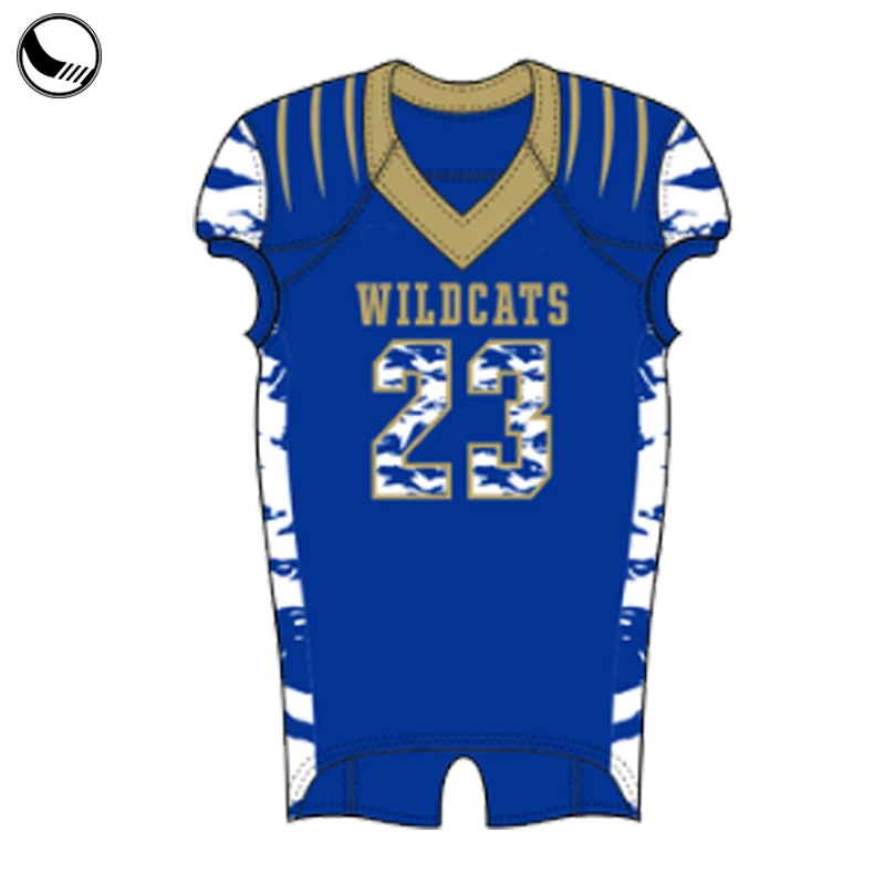 Custom Sports Sublimation Printing Football Jersey New Model