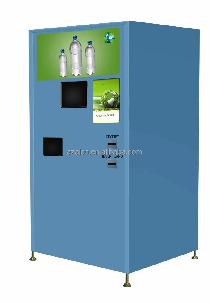 New Model Recycle PET Bottle Reverse Vending Machine Recycle with Coupon for Can and with Compact Compressor
